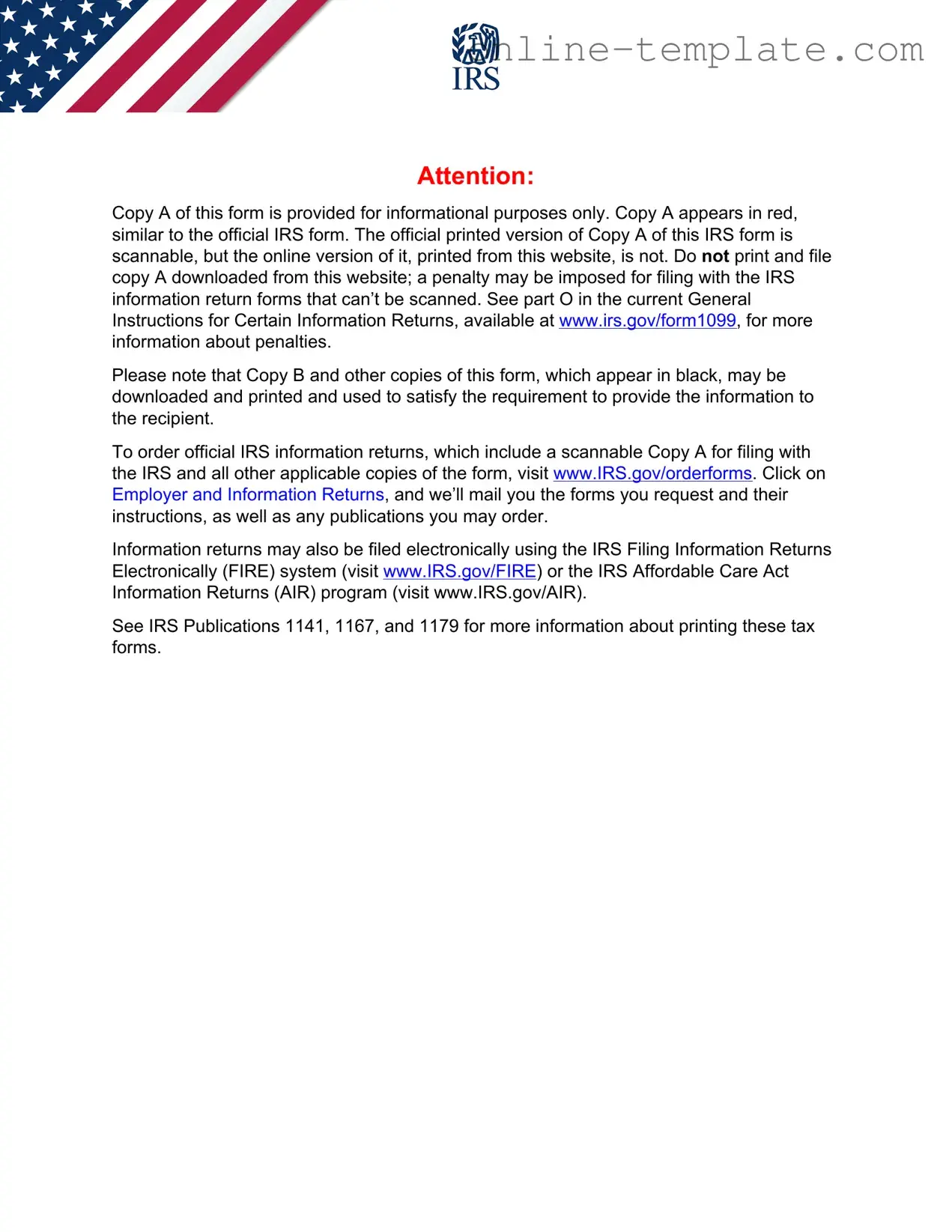 Free 1099 Nec PDF Template