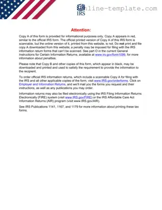Free 1099 Nec PDF Template