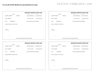 Free Acord 50 WM PDF Template