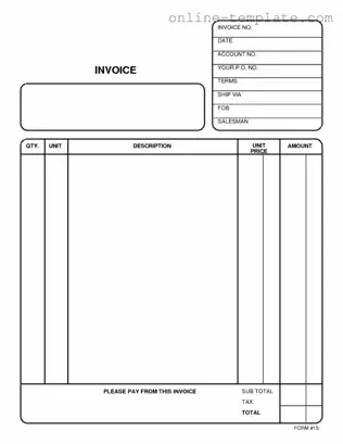 Free Free And Invoice Pdf PDF Template