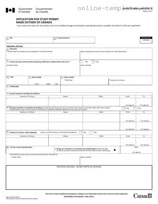Free Imm 1294 PDF Template